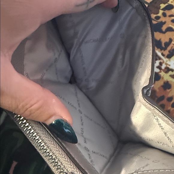 Michael Kors Gray Compact Wallet - Picture 7 of 9